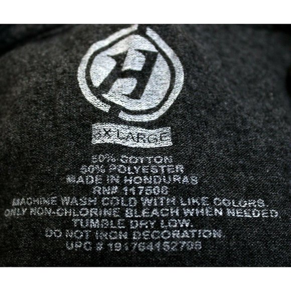 Gray Christmas T-Shirt "Dear Santa I Don't Care That Was Funny" Mens Size 3XL - Picture 5 of 5